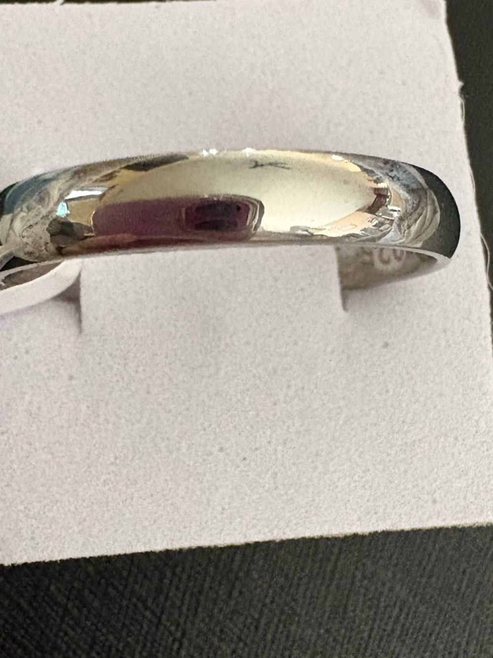 Nwot S925 Silver Wedding Band Ring size 12
